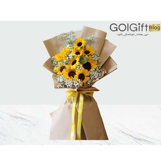 دسته گل آفتابگردان برای دوست