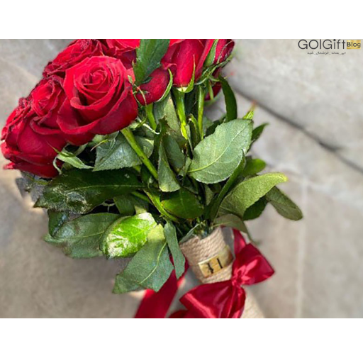 آموزش تزئین دسته گل با استفاده از کنف