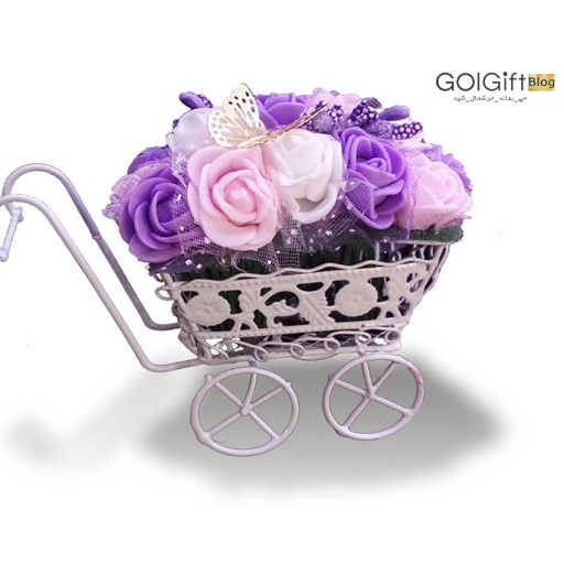 دیزاین گل کالسکه برای نامزدی